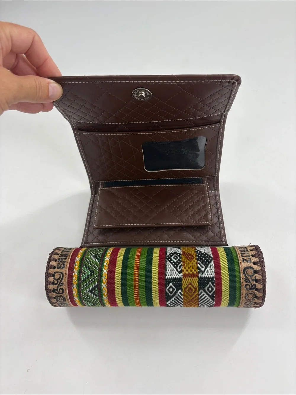 N/A brown wallet